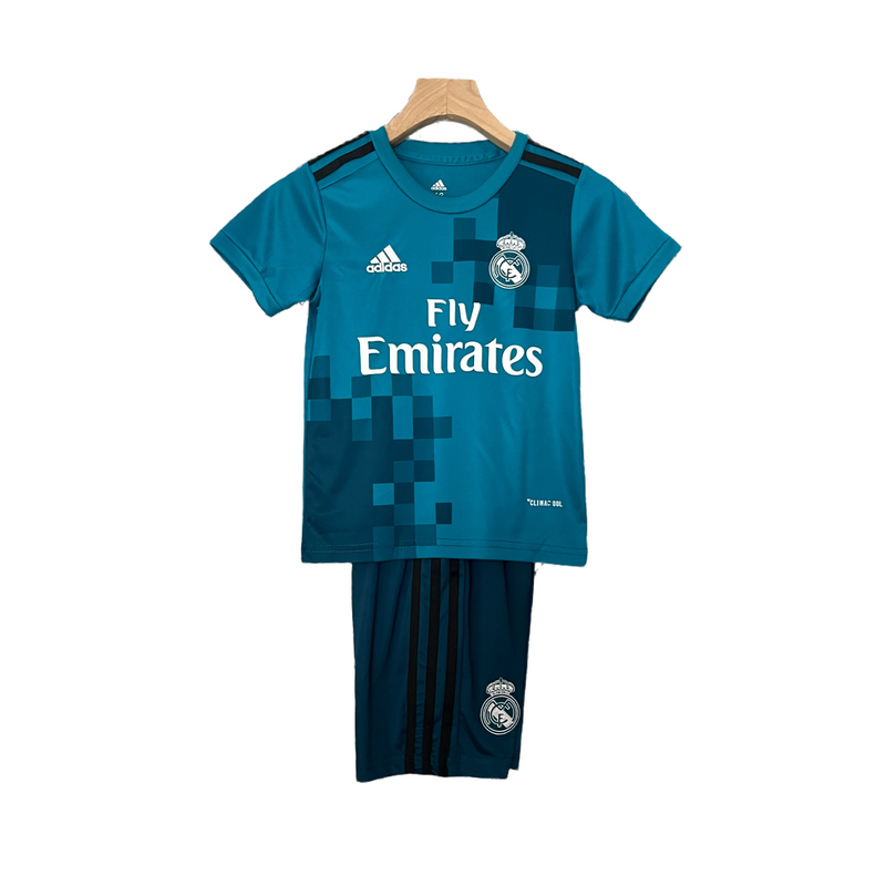 CAMISETA REAL MADRID III 17/18 CONJUNTO INFANTIL (RETRO) - TIENDA DEL JUGADOR