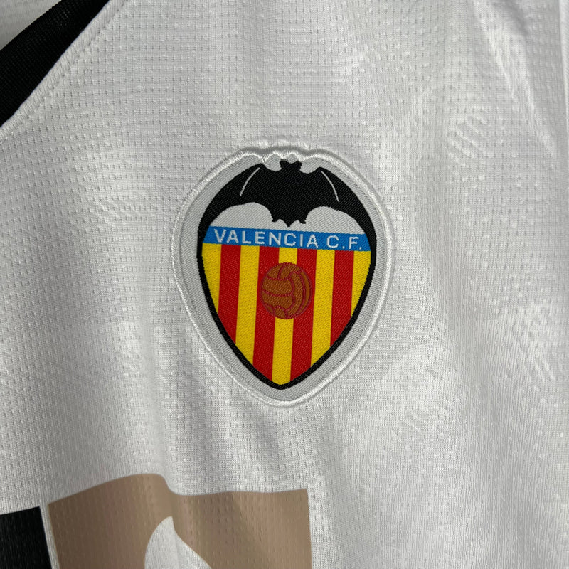 CAMISETA VALENCIA I 23/24 CONJUNTO INFANTIL - TIENDA DEL JUGADOR