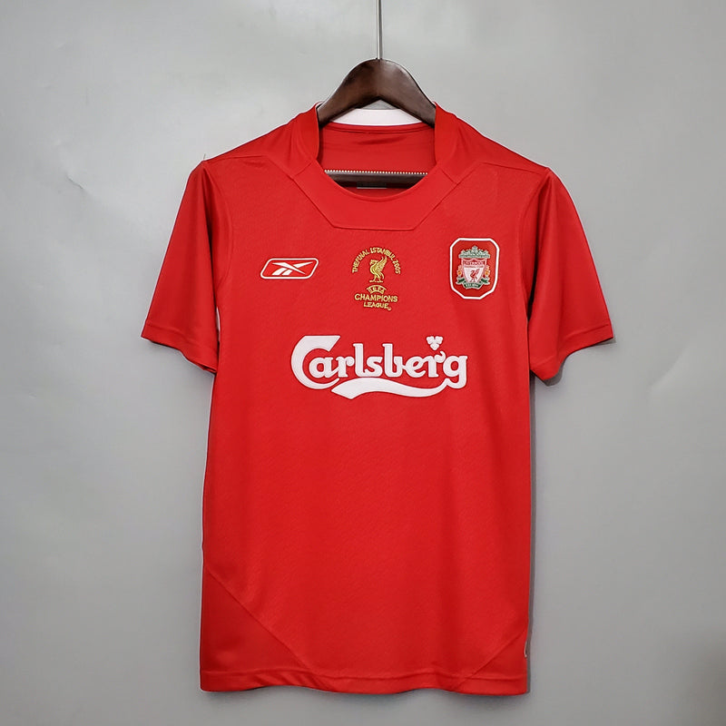 LIVERPOOL I 2005 LIGA DE CAMPEONES HOMBRE (RETRO) - TIENDA DEL JUGADOR