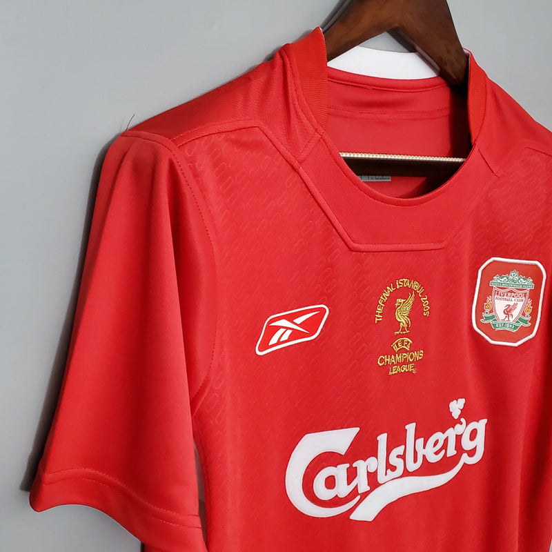 LIVERPOOL I 2005 LIGA DE CAMPEONES HOMBRE (RETRO) - TIENDA DEL JUGADOR