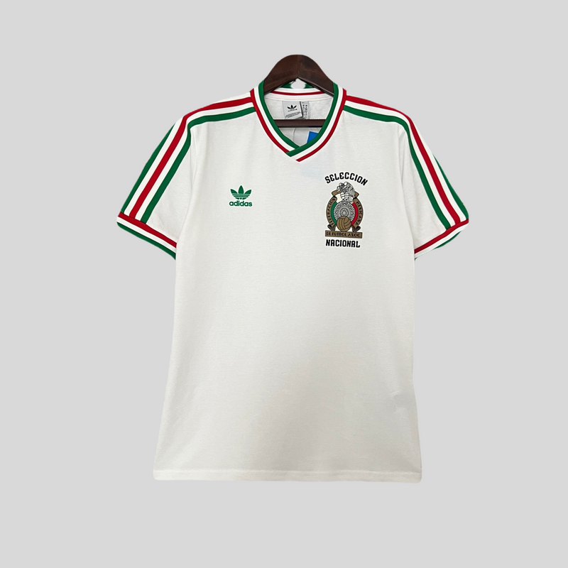 CAMISETA MEXICO EDICIÓN LIMITADA BLANCA HOMBRE (RETRO) - TIENDA DEL JUGADOR