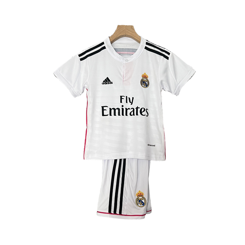 CAMISETA REAL MADRID I 14/15 CONJUNTO INFANTIL (RETRO) - TIENDA DEL JUGADOR