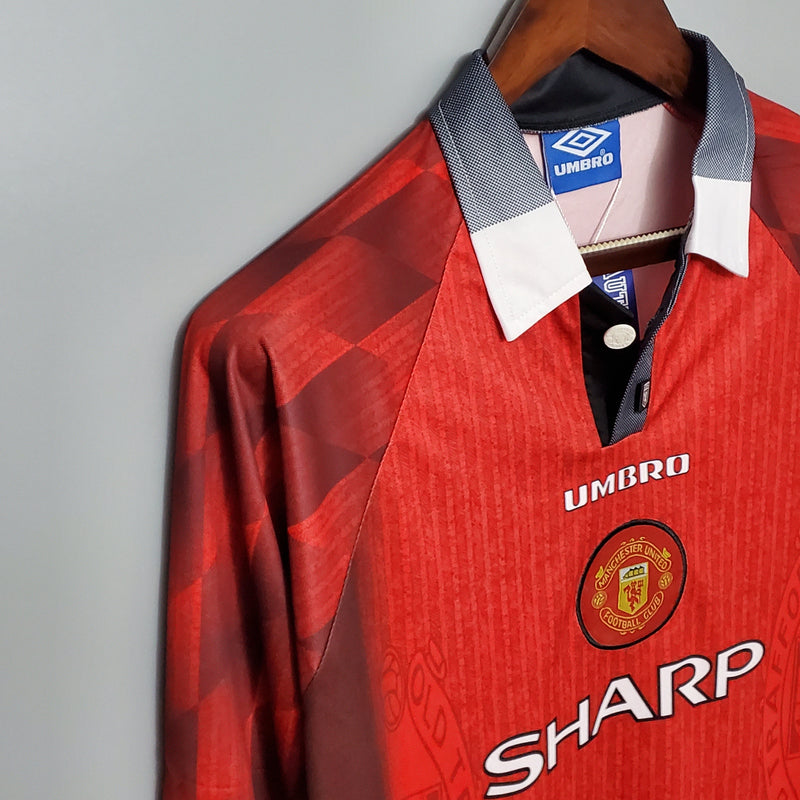 MANCHESTER UNITED I 1996 HOMBRE (RETRO) MANGA LARGA - TIENDA DEL JUGADOR