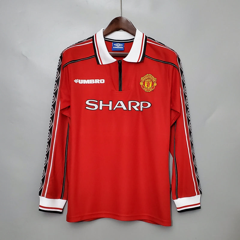 MANCHESTER UNITED I 98/99 HOMBRE (RETRO) MANGA LARGA - TIENDA DEL JUGADOR