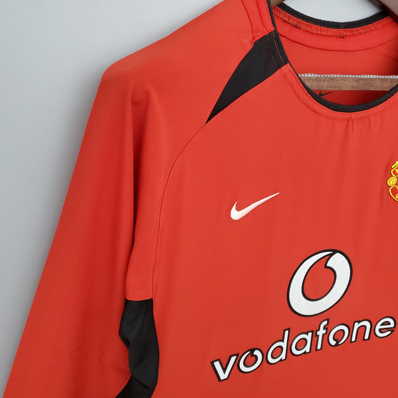 MANCHESTER UNITED I 02/03 HOMBRE (RETRO) MANGA LARGA - TIENDA DEL JUGADOR