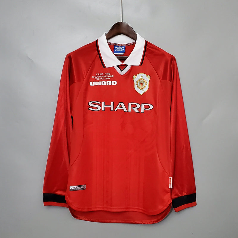 MANCHESTER UNITED I 99/00 HOMBRE (RETRO) MANGA LARGA - TIENDA DEL JUGADOR