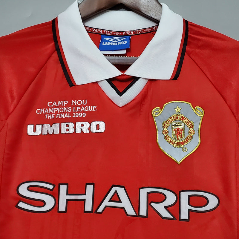 MANCHESTER UNITED I 99/00 HOMBRE (RETRO) MANGA LARGA - TIENDA DEL JUGADOR