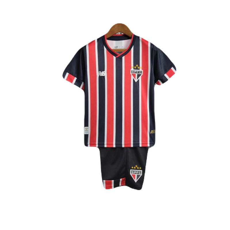 CAMISETA SÃO PAULO II 24/25 CONJUNTO INFANTIL - TIENDA DEL JUGADOR