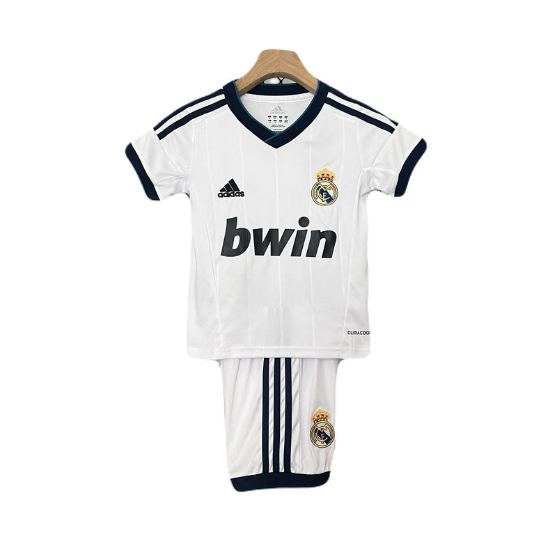 CAMISETA REAL MADRID I 12/13 CONJUNTO INFANTIL (RETRO) - TIENDA DEL JUGADOR