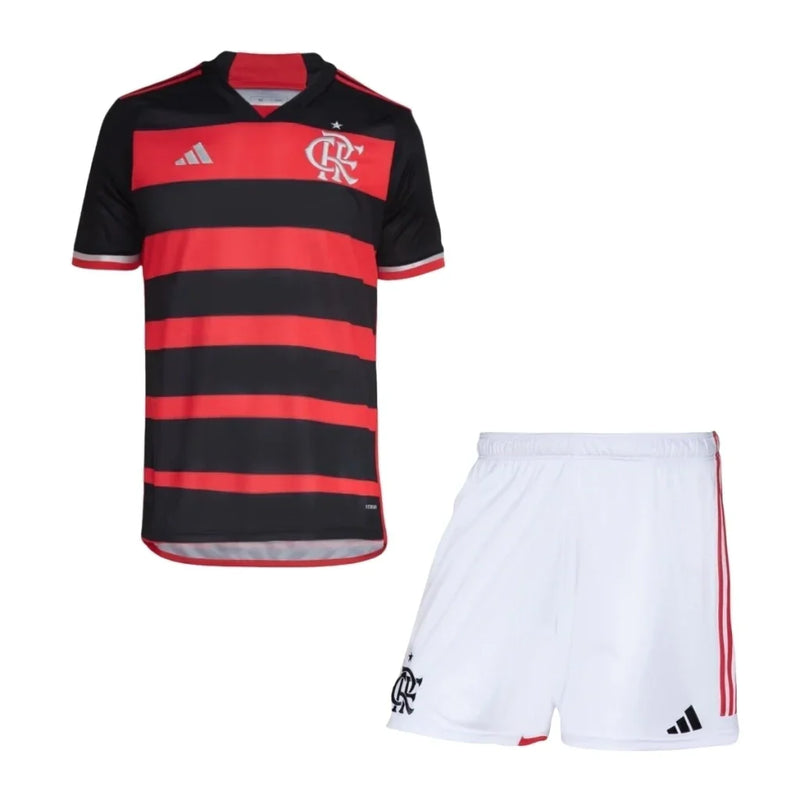 CAMISETA FLAMENGO I 24/25 CONJUNTO INFANTIL - TIENDA DEL JUGADOR