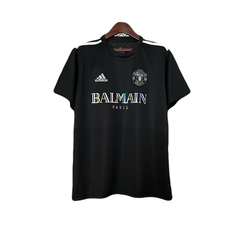 CAMISETA MANCHESTER UNITED EDICIÓN LIMITADA BALMAIN PARIS BLACK 24/25 HOMBRE - TIENDA DEL JUGADOR