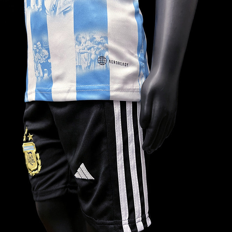 ARGENTINA EDICIÓN COMEMORATIVA I 23/24 CONJUNTO INFANTIL - TIENDA DEL JUGADOR