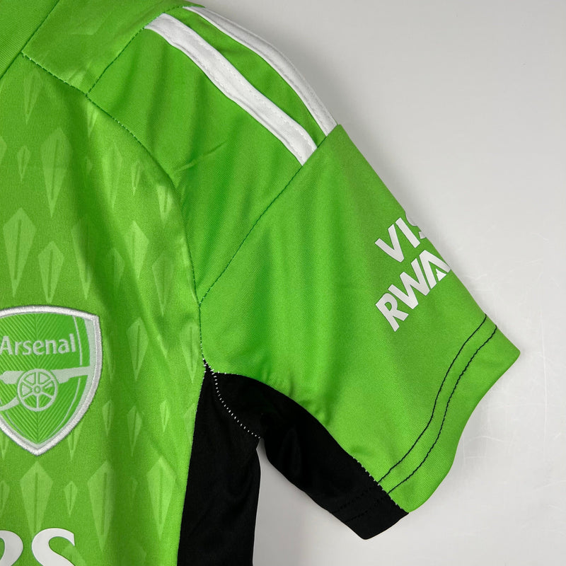 ARSENAL PORTERO II 23/24 CONJUNTO INFANTIL - TIENDA DEL JUGADOR