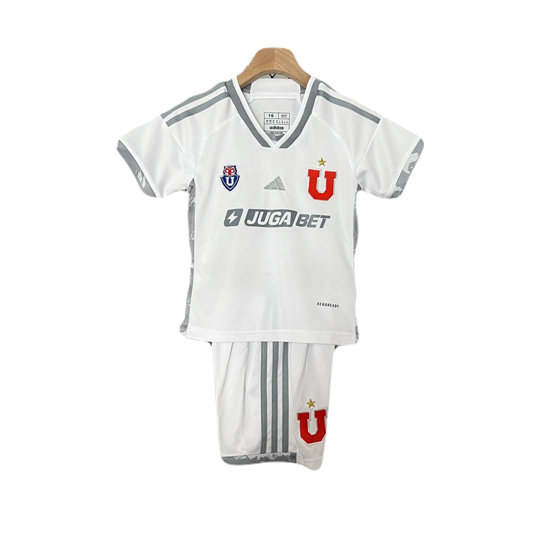 CAMISETA UNIVERSIDAD DE CHILE II 24/25 CONJUNTO INFANTIL - TIENDA DEL JUGADOR