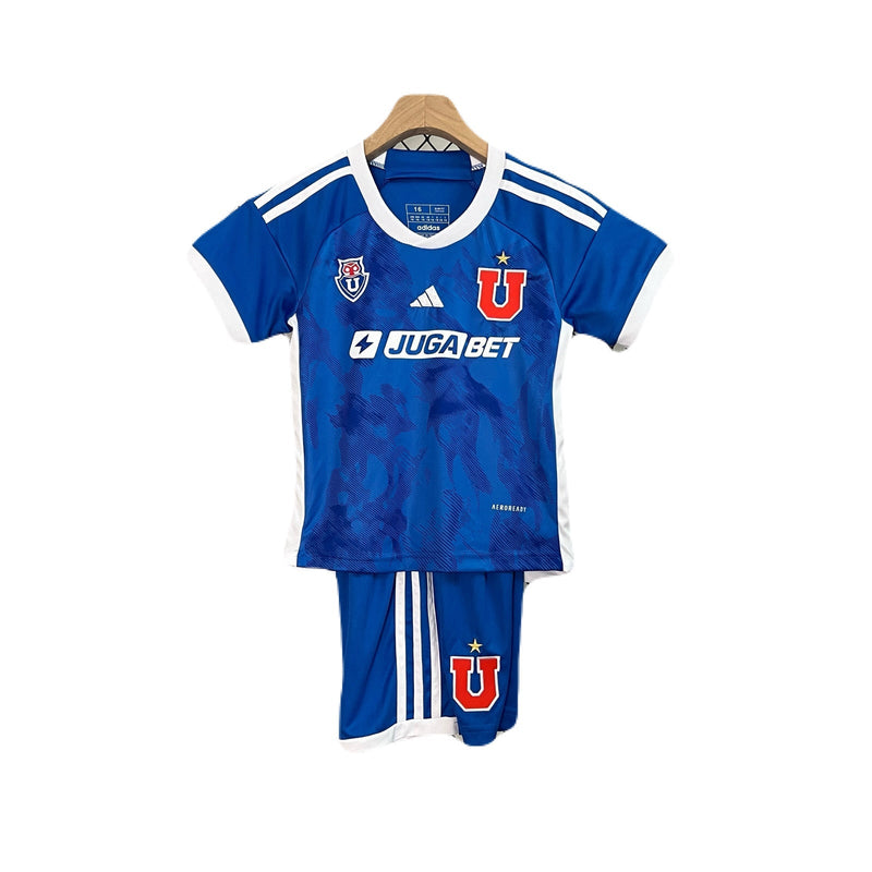 CAMISETA UNIVERSIDAD DE CHILE I 24/25 CONJUNTO INFANTIL - TIENDA DEL JUGADOR