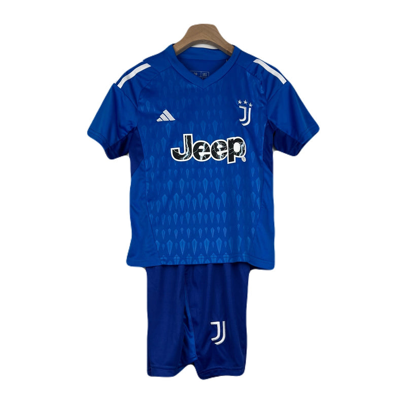 JUVENTUS PORTERO I 23/24 CONJUNTO INFANTIL - TIENDA DEL JUGADOR