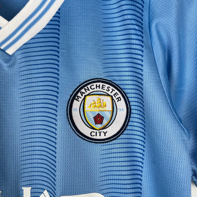 MANCHESTER CITY I 23/24 CONJUNTO INFANTIL - TIENDA DEL JUGADOR