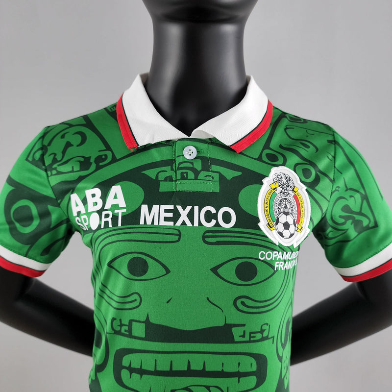 MEXICO I 1998 (RETRO) CONJUNTO INFANTIL - TIENDA DEL JUGADOR